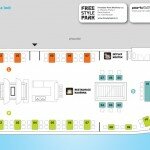 Plánek Freestyle Park Modřany - Restaurace na lodi